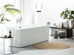 Online Beliani Kylpyamme Vapaasti Seisova Valkoinen 170 X 81 Cm Rios