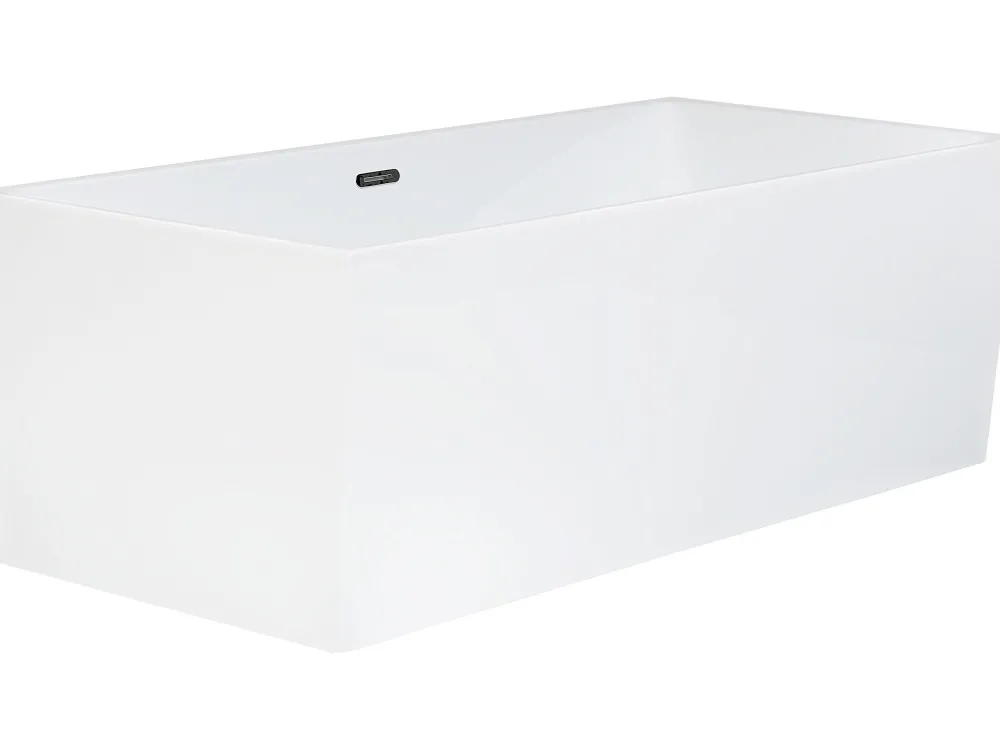 Online Beliani Kylpyamme Vapaasti Seisova Valkoinen 170 X 81 Cm Rios