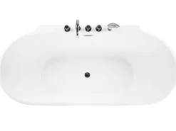 Cheap Beliani Kylpyamme Vapaasti Seisova Punainen 170 X 80 Cm Rotso