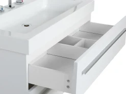 Flash Sale Beliani Kylpyhuoneen Kalusteet 3 Osaa Valkoinen Almeria