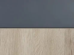 Store Beliani Kylpyhuoneen Kalusteet 3 Osaa Vaalea Puu/Harmaa 60 Cm Teruel