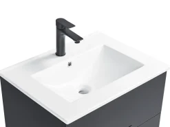 Säilytys<Beliani Kylpyhuoneen Kalusteet 4 Osaa Musta Tudela