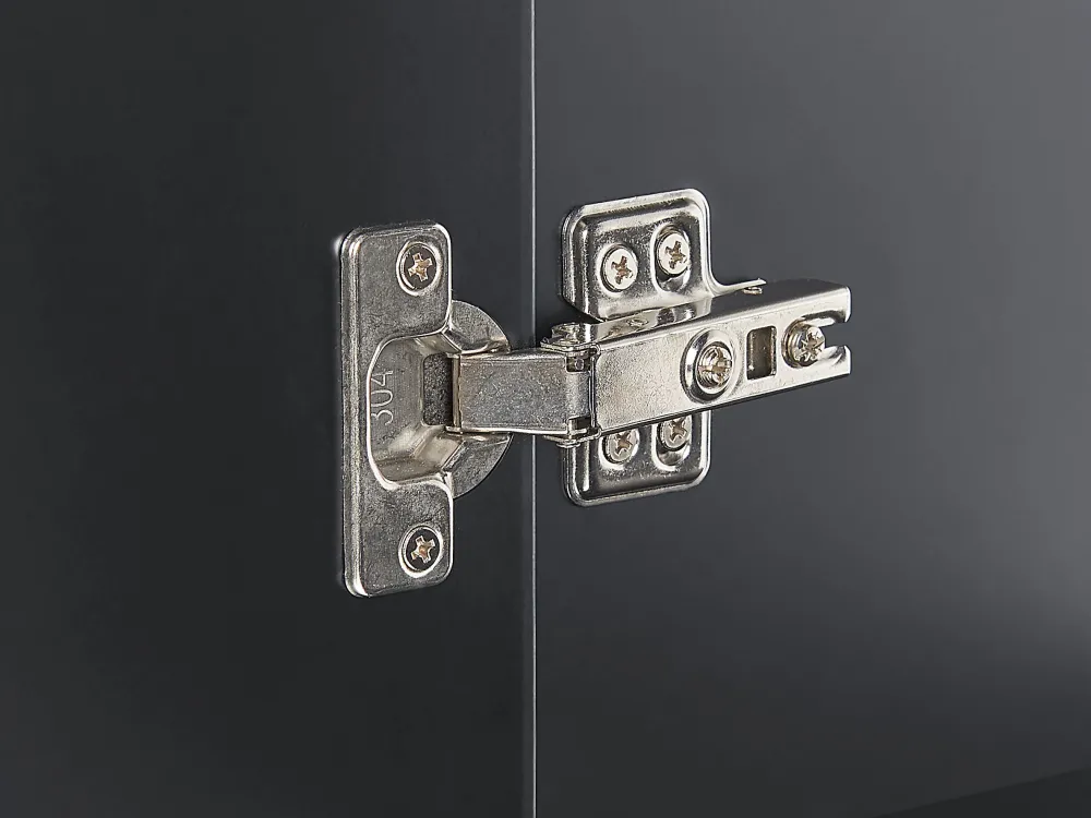 Säilytys<Beliani Kylpyhuoneen Kalusteet 4 Osaa Musta Tudela