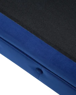 Nojatuolit<Beliani Laivastonsininen Samettiverhoiltu Nojatuoli Chesterfield