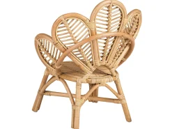 Cheap Beliani Lasten Riikinkukkotuoli Rottinki Luonnonvari Florentine Ii