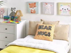 Shop Beliani Lasten Tyyny 40 X 40 Cm Oranssi Radzikot