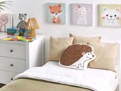 Tekstiilit<Beliani Lasten Tyyny 46 X 36 Cm Ruskea Benagulru