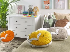 Tekstiilit<Beliani Lasten Tyyny 46 X 36 Cm Ruskea Benagulru