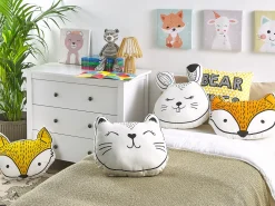 Shop Beliani Lasten Tyyny Kani 53 X 43 Cm Musta/Valkoinen Kanpur