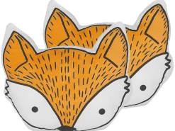 Tekstiilit<Beliani Lasten Tyyny 2Kpl 50 X 40 Cm Oranssi Vadodara