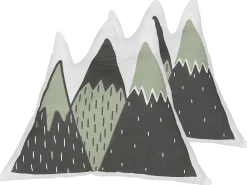 Hot Beliani Lasten Tyyny 2Kpl 60 X 50 Cm Vihrea/Musta Indore