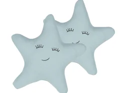 Online Beliani Lasten Tyyny Tahti 2Kpl 40 X 40 Cm Sininen Bhopal