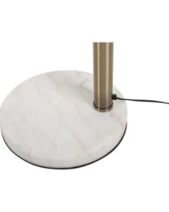 Valaisimet<Beliani Lattiavalaisin 5 Polttimoa Metalli Kulta Flinders