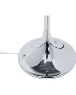 Valaisimet<Beliani Lattiavalaisin 3 Polttimoa Metalli Vaaleanharmaa Evans