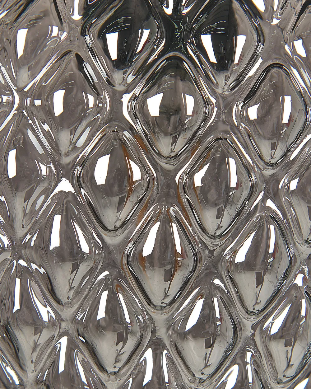 Valaisimet<Beliani Lattiavalaisin 2 Polttimoa Lasi Harmaa Sherry