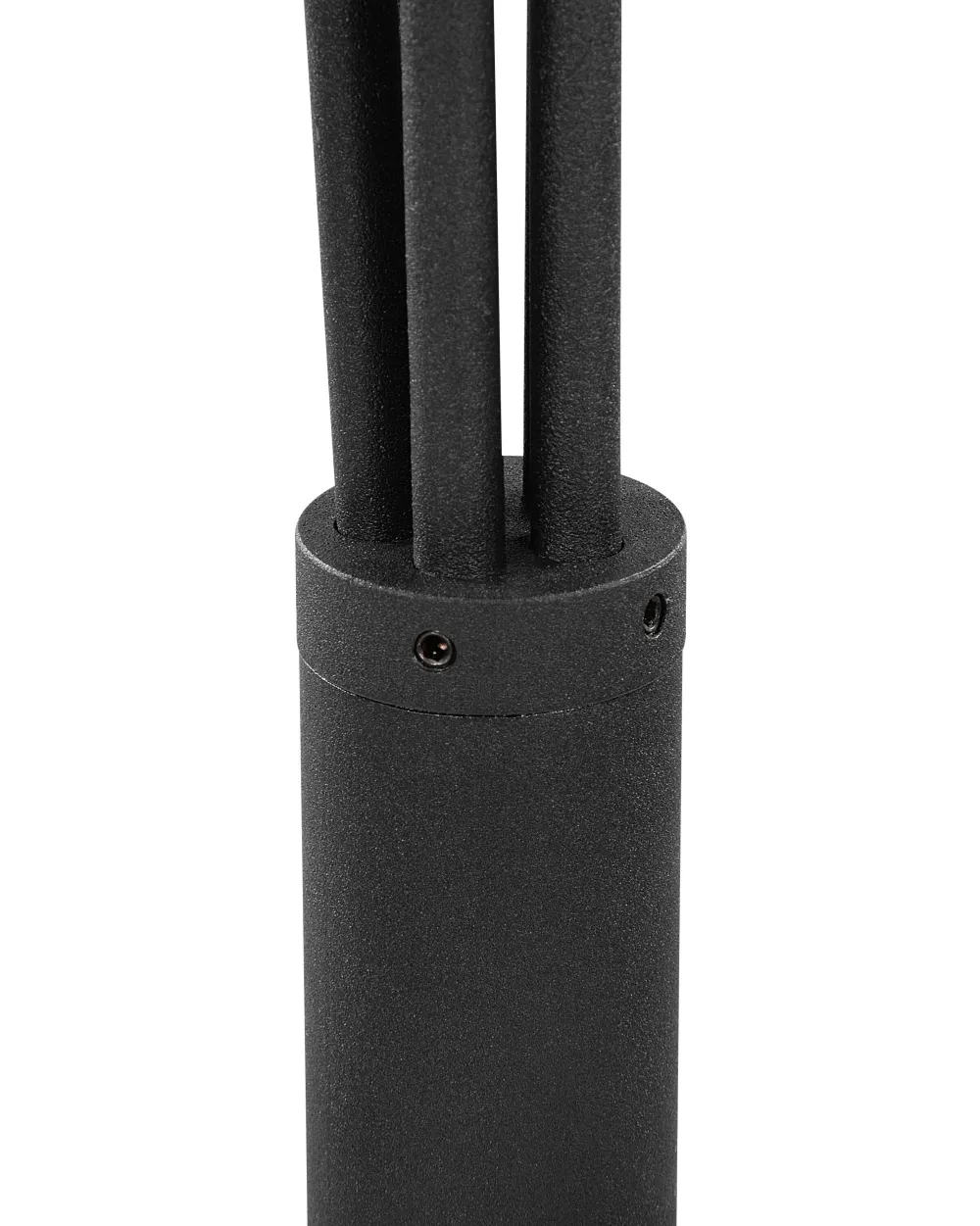 Valaisimet<Beliani Lattiavalaisin 5 Polttimoa Metalli Musta Baraga