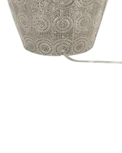 Shop Beliani Lattiavalaisin Metalli Hopea Maringa