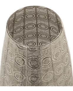 Shop Beliani Lattiavalaisin Metalli Hopea Maringa