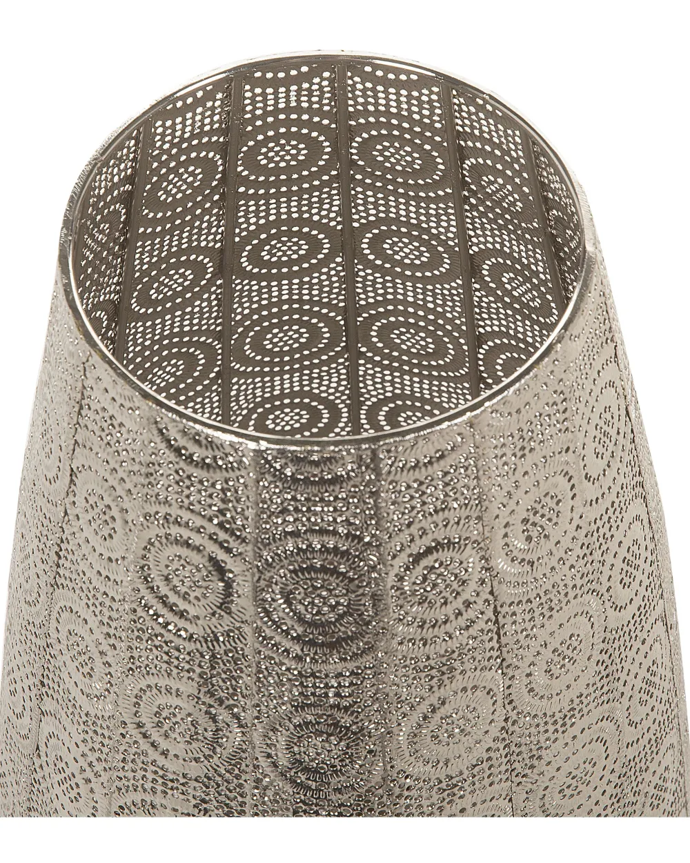 Shop Beliani Lattiavalaisin Metalli Hopea Maringa