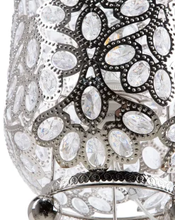 Valaisimet<Beliani Lattiavalaisin Metalli Hopea Volta