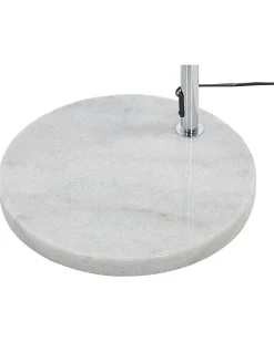 Shop Beliani Lattiavalaisin Metalli Hopea Paroo