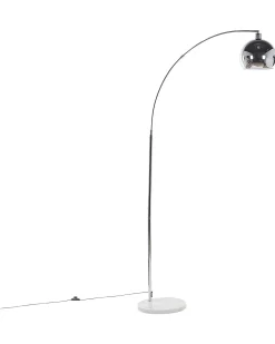 Shop Beliani Lattiavalaisin Metalli Hopea Paroo