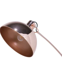 Valaisimet<Beliani Lattiavalaisin Metalli Kupari Dintel