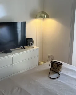 Valaisimet<Beliani Lattiavalaisin Metalli Kulta Macasia