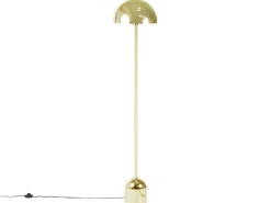 Valaisimet<Beliani Lattiavalaisin Metalli Kulta Macasia
