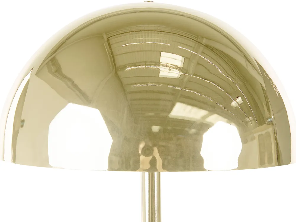 Valaisimet<Beliani Lattiavalaisin Metalli Kulta Macasia