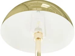 Valaisimet<Beliani Lattiavalaisin Metalli Kulta Macasia