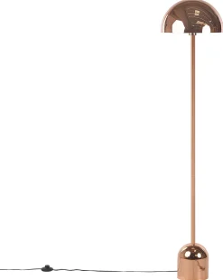 Valaisimet<Beliani Lattiavalaisin Metalli Kupari Macasia