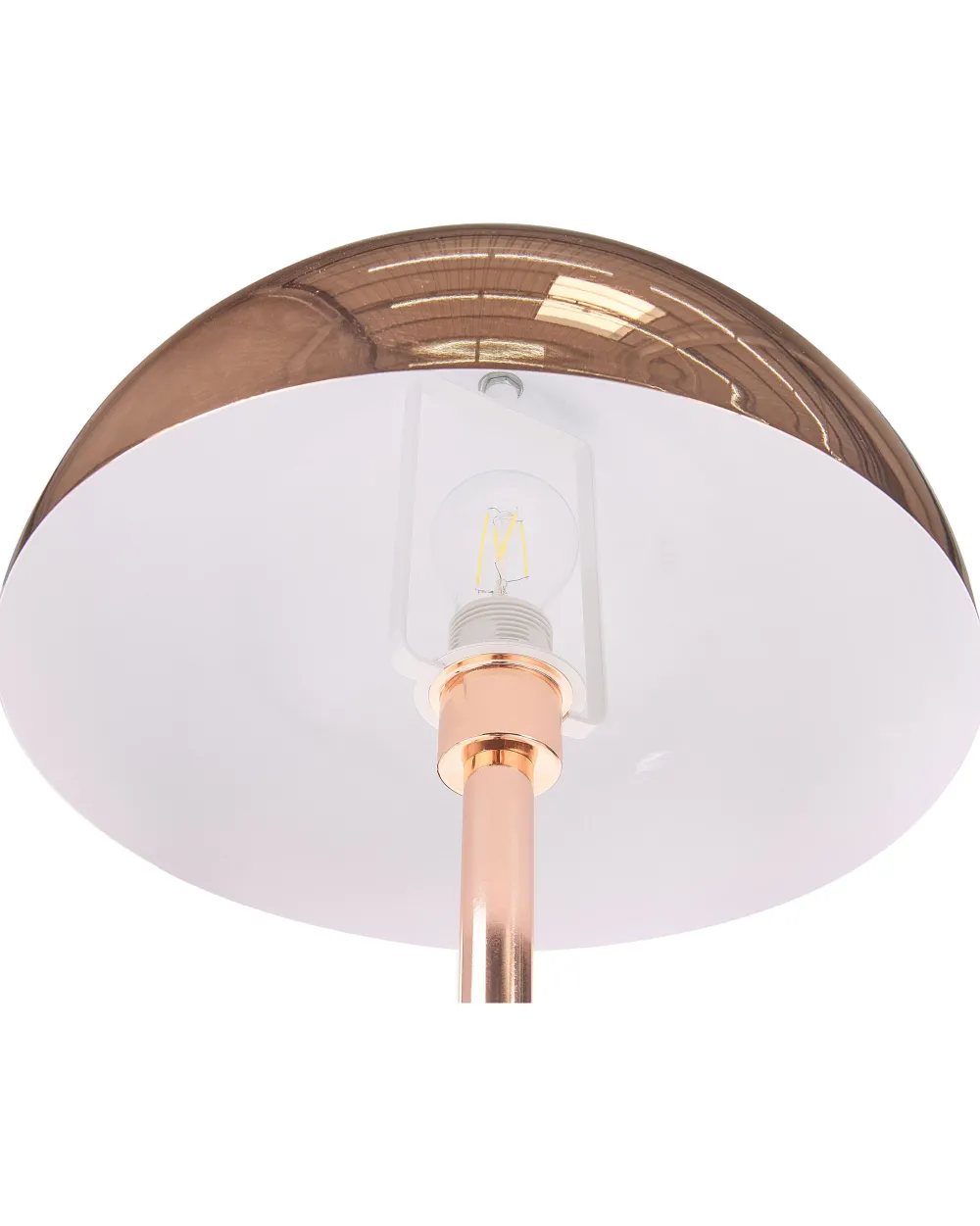 Valaisimet<Beliani Lattiavalaisin Metalli Kupari Macasia