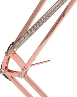 Valaisimet<Beliani Lattiavalaisin Metalli Kupari Parana