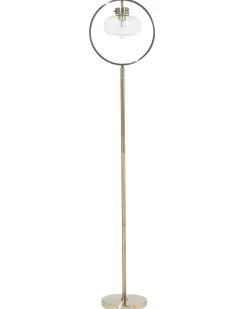 Cheap Beliani Lattiavalaisin Metalli Kulta Severn