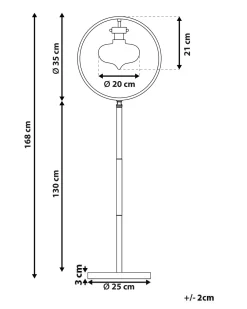 Cheap Beliani Lattiavalaisin Metalli Kulta Severn