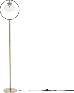 Cheap Beliani Lattiavalaisin Metalli Kulta Severn