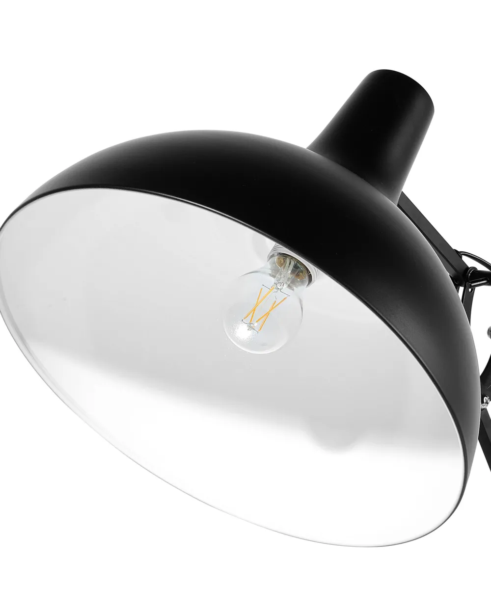 Valaisimet<Beliani Lattiavalaisin Metalli Musta Parana