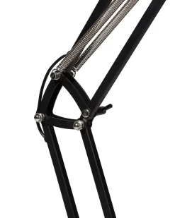 Valaisimet<Beliani Lattiavalaisin Metalli Musta Parana