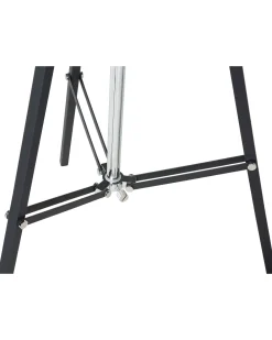 Discount Beliani Lattiavalaisin Metalli Musta/Kulta Thames Ii