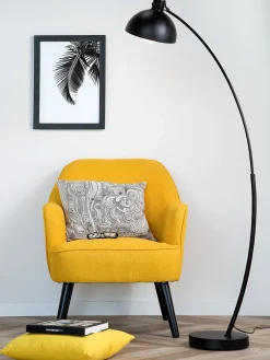 Best Beliani Lattiavalaisin Metalli Musta Dintel