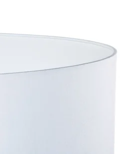 Valaisimet<Beliani Lattiavalaisin Metalli Valkoinen Stiletto