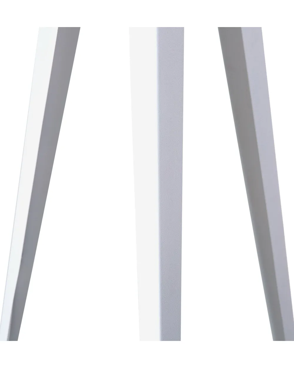 Valaisimet<Beliani Lattiavalaisin Metalli Valkoinen Stiletto