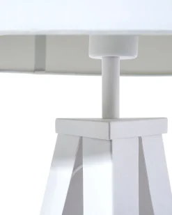 Valaisimet<Beliani Lattiavalaisin Metalli Valkoinen Stiletto