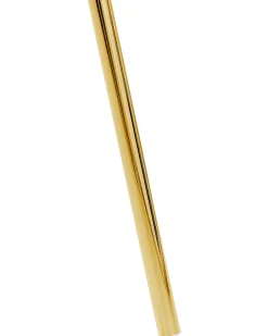 Valaisimet<Beliani Lattiavalaisin Metalli Valkoinen/Kulta Vistula