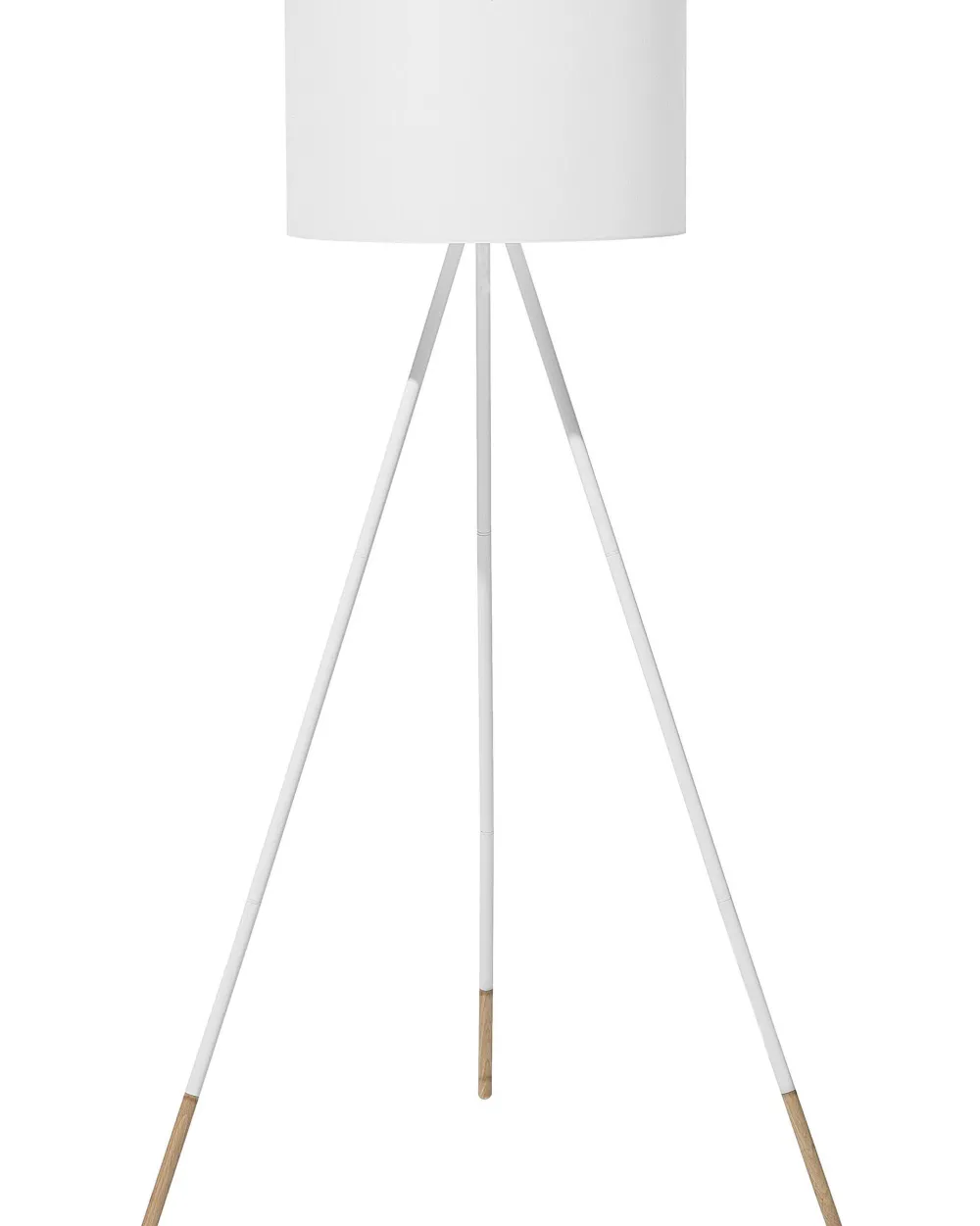 New Beliani Lattiavalaisin Metalli Valkoinen Tobol