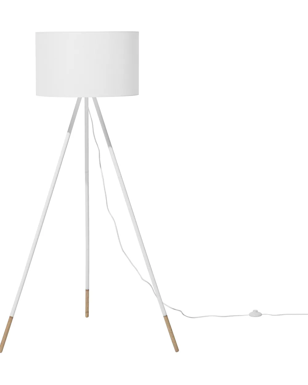 New Beliani Lattiavalaisin Metalli Valkoinen Tobol