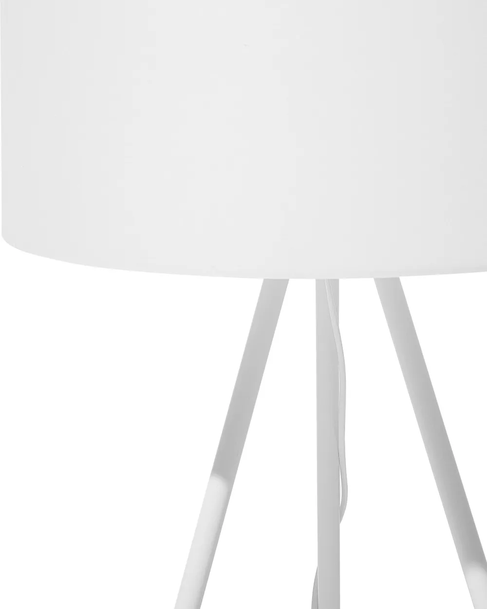 New Beliani Lattiavalaisin Metalli Valkoinen Tobol