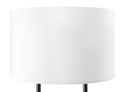 Valaisimet<Beliani Lattiavalaisin Metalli Valkoinen Remus