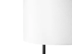 Valaisimet<Beliani Lattiavalaisin Metalli Valkoinen Remus